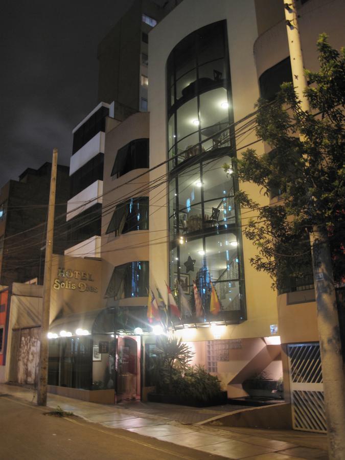 Solis Dies Hotel Lima Dış mekan fotoğraf
